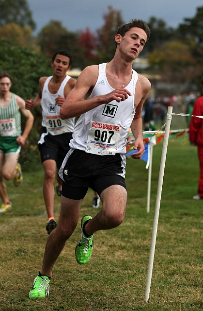 2010NCSXC BD3-132.JPG - 2010 North Coast Section Cross Country Championships, Hayward High School, Hayward, California